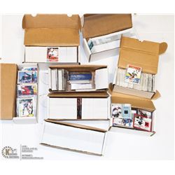 MILK CRATE FULL OF COLLECTOR CARDS