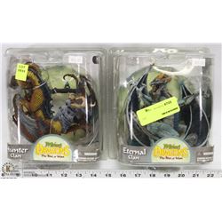 LOT OF 2 MCFARLANE'S DRAGONS THE RISE OF MAN