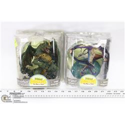 LOT OF 2 MCFARLANE'S DRAGONS THE RISE OF MAN