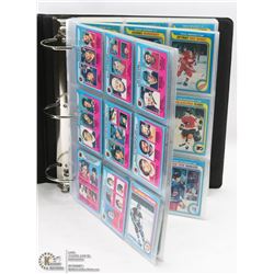 BINDER OF 1978-79 APPEARS NEAR COMPLETE O-PEE-CHEE