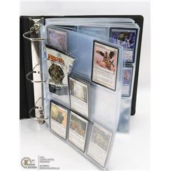 BINDER OF MAGIC THE GATHERING CARDS
