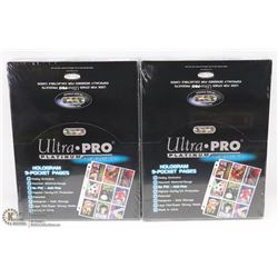 200 PAGES OF ULTRA PRO PLATINUM HOLOGRAM