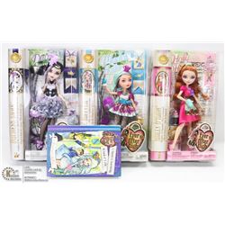 NEW IN BOXES EVER AFTER HIGH DOLLS WITH