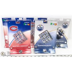 BOX OF NHL RUBIKS CUBES