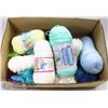 Image 1 : BOX FULL OF ASSORTED  YARN  - HOUSEHOLD
