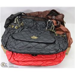 FLAT OF WOMENS PURSES
