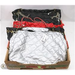 FLAT OF WOMENS PURSES