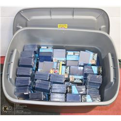 TOTE OF ULTRA PRO 3" X 4" PREMIUM TOPLOADER