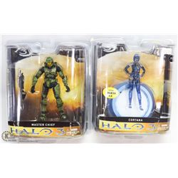 LOT OF TWO HALO 3 ACTION FIGURES BY MCFARLANE TOYS