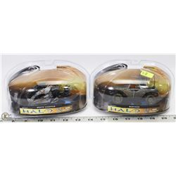 LOT OF TWO HALO 3 VEHICLE FIGURES BY MCFARLANE TOY