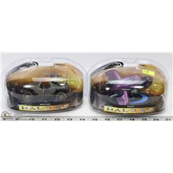 LOT OF TWO HALO 3 VEHICLE FIGURES BY MCFARLANE TOY