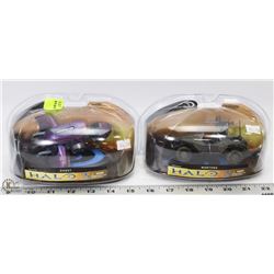 LOT OF TWO HALO 3 VEHICLE FIGURES BY MCFARLANE TOY