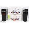 Image 1 : NEW SHOT GLASSES AND 2 INSULATED TRAVEL MUGS
