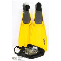 DIVING FINS & MASK