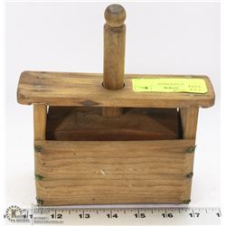 ANTIQUE BUTTER PRESS