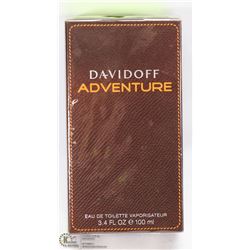 DAVIDOFF ADVENTURE COLOGNE NEW UNOPENED/SEALED.