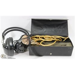 VINTAGE GOLD TONE SUPLEX PROFESSIONAL MICROPHONE