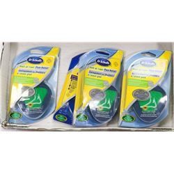 FLAT OF ASSORTED DR. SCHOLLS INSERTS
