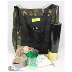 DUCKS UNLIMITED COLLECTIBLES INCL CUP, COASTERS,