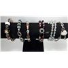 Image 1 : 21 - LOT OF 6 FASHION BRACELETS
