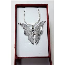 3 - 3D SILVER PLATE WITH RHINESTONE