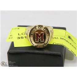 REPLICA 1935 MONTREAL MAROONS STANLEY CUP RING