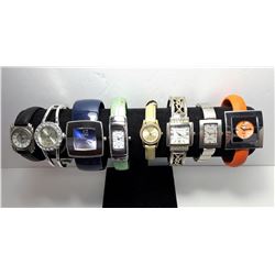1 - LOT OF 8 FASHION WATCHES