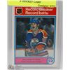 Image 1 : RECORD BREAKER WAYNE GRETZKY HOCKEY CARD