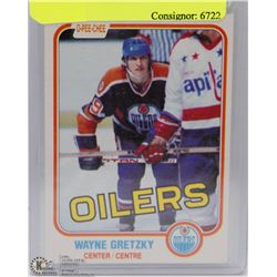 WAYNE GRETZKY HOCKEY CARD