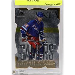 WAYNE GRETZKY LEAFS Y-AXIS DIE CUT INSERT CARD