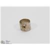 Image 1 : HANDMADE STERLING SILVER RING SIZE 7.