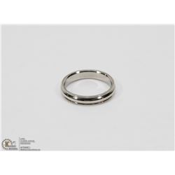 STAINLESS STEEL RING SIZE 7.