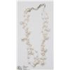 Image 1 : WHITE FRESHWATER PEARL NECKLACE.