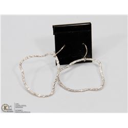 STERLING SILVER EARRINGS.