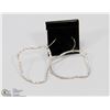 Image 1 : STERLING SILVER EARRINGS.