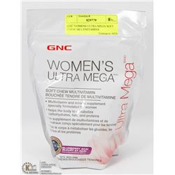 GNC WOMENS ULTRA MEGA SOFT CHEW MULTIVITAMINS