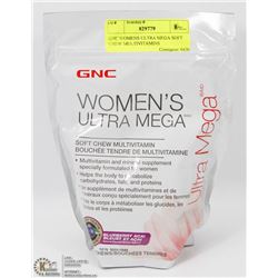 GNC WOMENS ULTRA MEGA SOFT CHEW MULTIVITAMINS