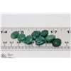 Image 1 : #83-NATURAL GREEN EMERALD GEMSTONE 73CT