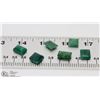 Image 1 : #84-NATURAL GREEN EMERALD GEMSTONE 51CT