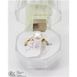 #94-NATURAL FRESH WATER PEARL RING