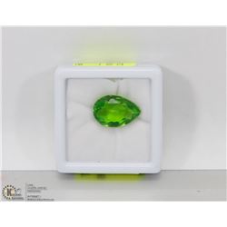 #35-GREEN MOLDAVITE GEMSTONE 12.5CT