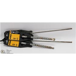 LOT OF 4 DEWALT DRILL BITS