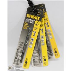 LOT OF 3 DEWALT IMPACT READY DRILL BITS