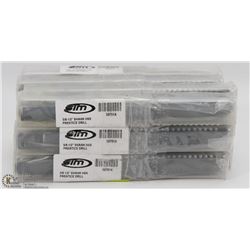 LOT OF 12 STM 5/8"-1/2" SHANK HSS PRENTICE DRILL