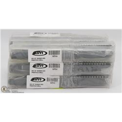 LOT OF 12 STM 5/8"-1/2" SHANK HSS PRENTICE DRILL