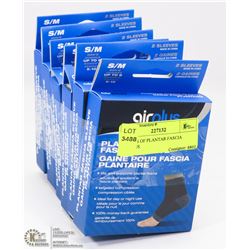 6 PACKS OF PLANTAR FASCIA SLEEVES