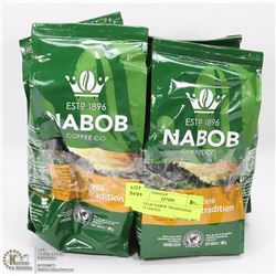4 BAGS OF NABOB TRADITIONAL ROAST COFFEE