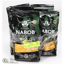 5 BAGS OF NABOB FULL CITY DARK ROAST COFFEE