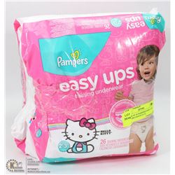 2 PACK OF 26 PAMPERS EASY UPS TRAINING PANTS 2T-3T