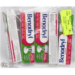 5 BENADRYL TRIPLE ACTION ANTI-ITCH CREAM